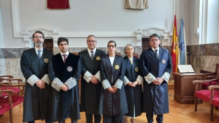 El TSXG acoge la jura de dos jueces que ascienden  a magistrados por el turno de antigüedad